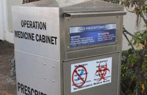 American Security Cabinets Medication Drop