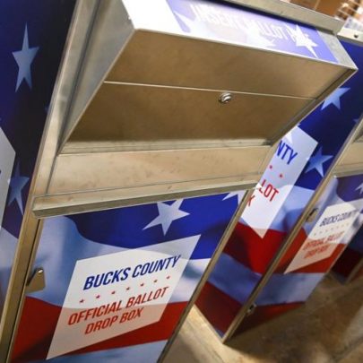 American Security Cabinets Ballot Drop Box Bucks County