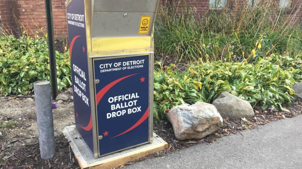 American Security Cabinets Detroit Ballot Drops