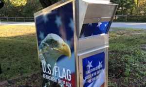 Disposing U.S. Flags American Security Cabinets