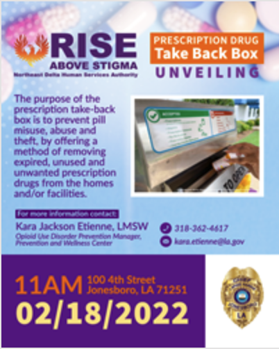 Prescription Drug Takeback Box