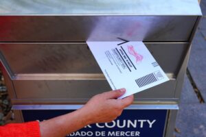 2020 election, Princeton Ballot Drop Box