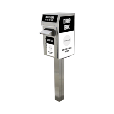Small Payment Drop Box (500) – Drive Up, In Ground