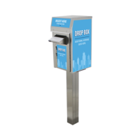 Small Payment Drop Box (500) – Drive Up, In Ground