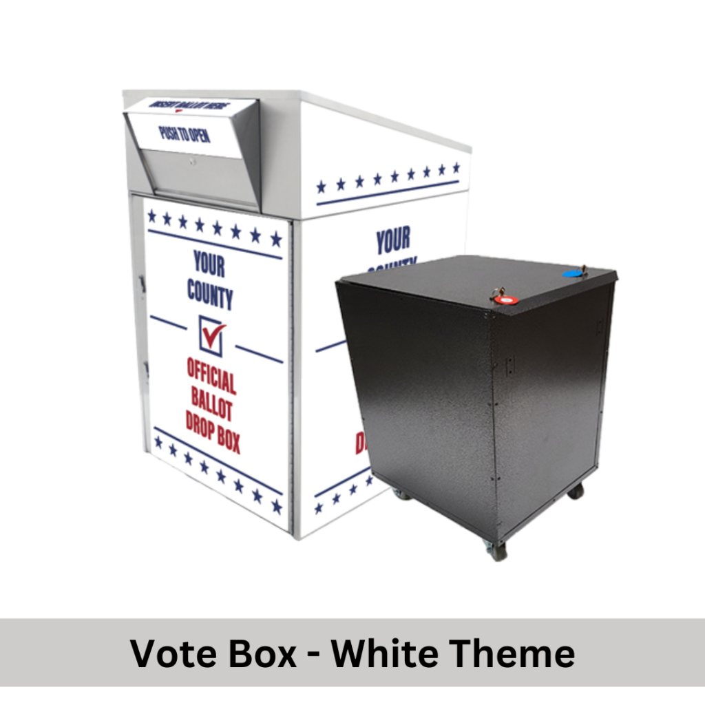 Extra Large Ballot Drop Box (910) with Transfer Cart - American ...