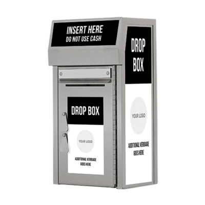Extra-Small Payment Drop Box (400) On Wall