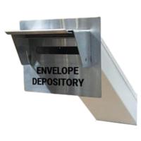 Envelope Depository Unit Wide Slot Head and Chute
