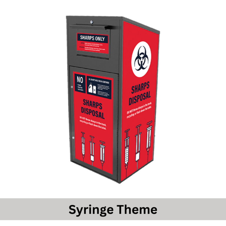 Large Sharps Disposal Drop Box