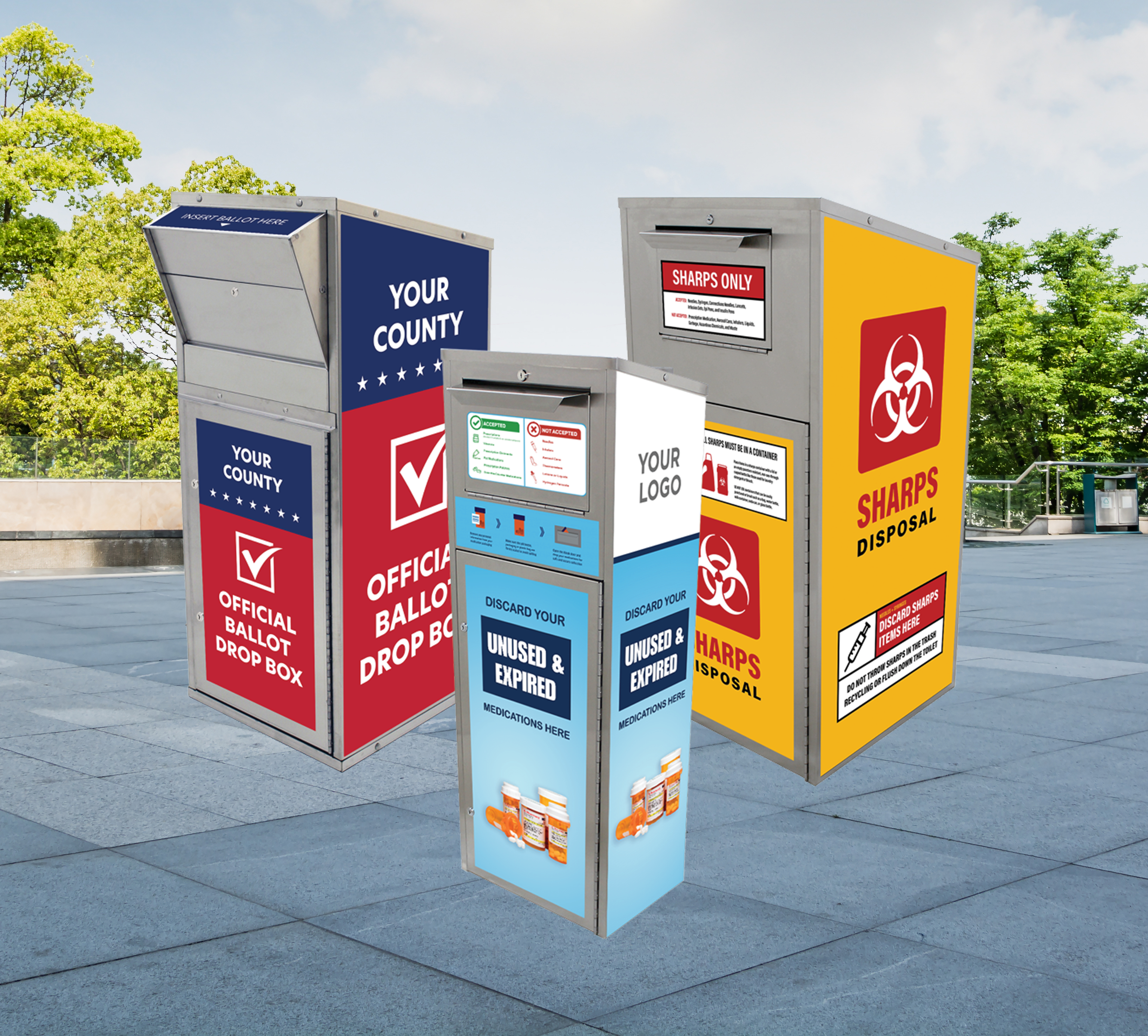 Stainless Steel Drop Boxes