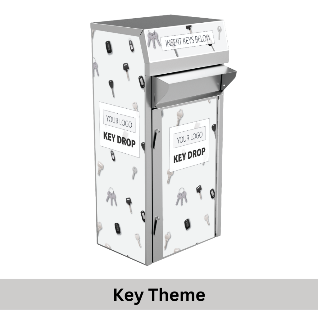 On Wall Key Drop Box (450) - American Security Cabinets